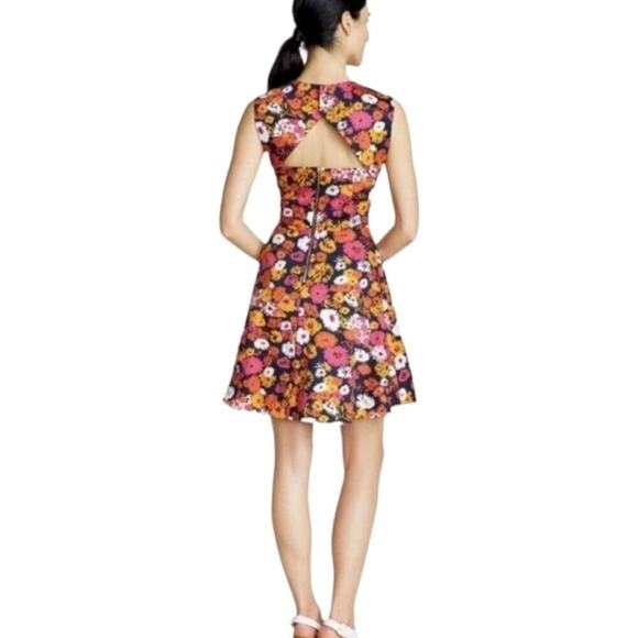 Draper James Floral Fit and Flare Summer Mini Dress - Picture 2 of 16